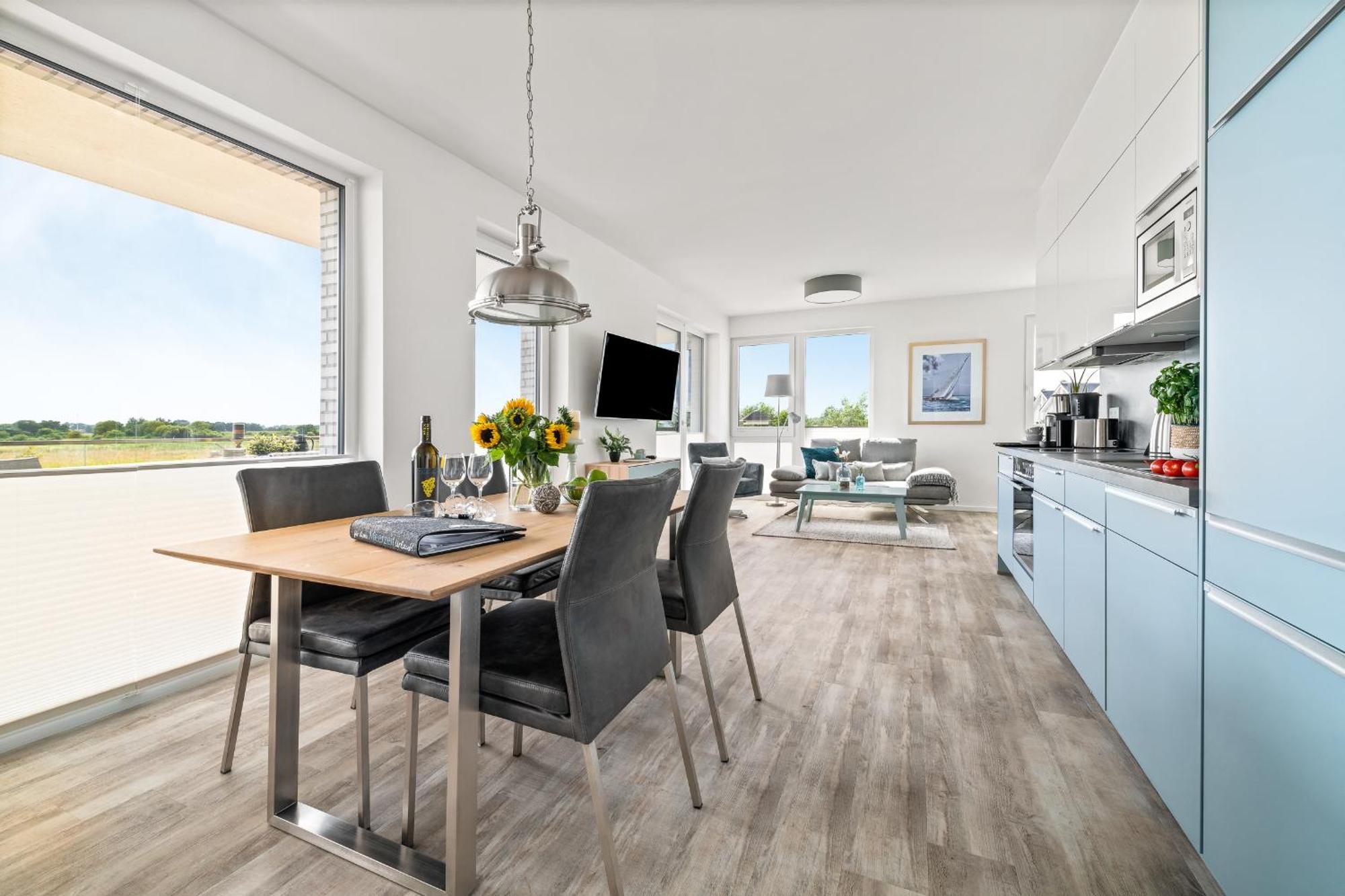 Beachterraceone - Eg, Meerblick, Terrasse, Kamin, Sauna Olpenæs Eksteriør billede